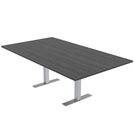 Skutchi Designs 47.25 in W, 84 in L, 29 in H, Engineered Wood Top, Grey HAR-REC-48x84-T-ASIANNIGHT